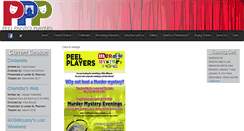 Desktop Screenshot of peelplayers.com